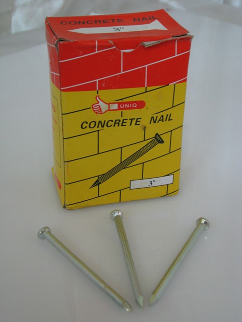 Concrete Steel Nails per Kg (/kg)